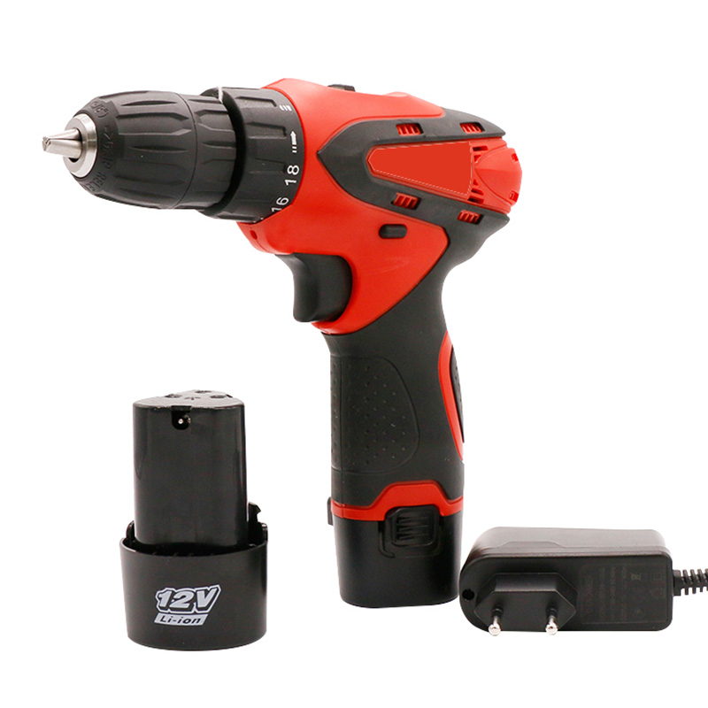 Dingwei 12v bärbar litium batteri trådlös hand borr