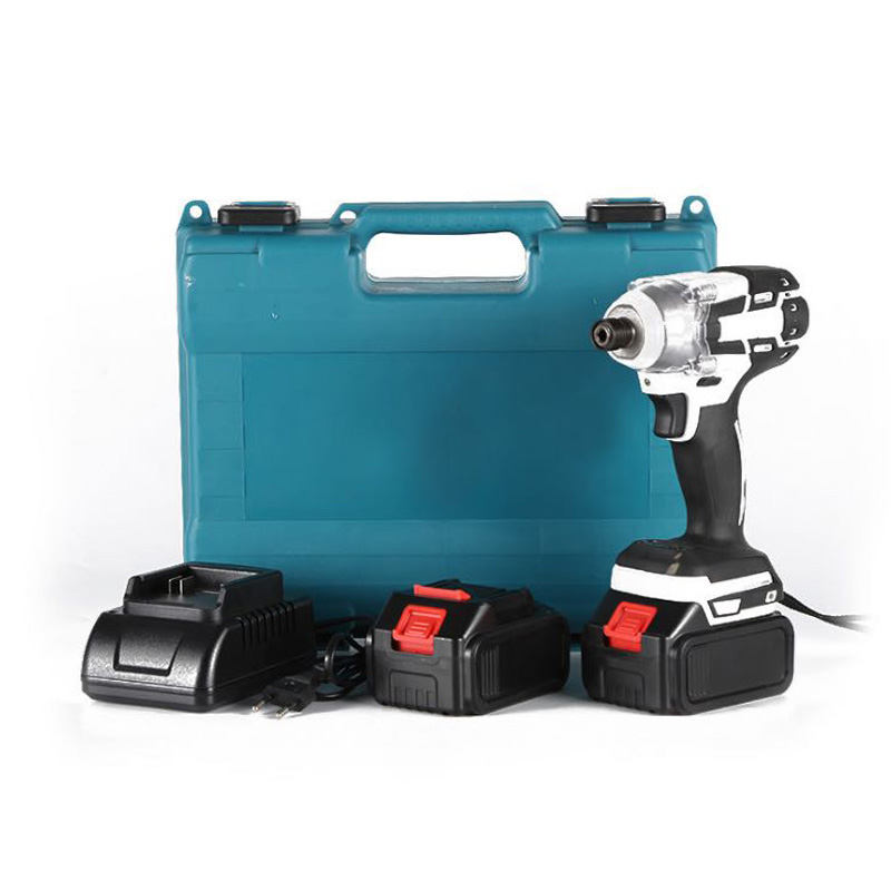 Dingwei 18V 350n Brushless Lithium Battery Wheel Spanny Set Electric Cordless Torque Impact Wrench