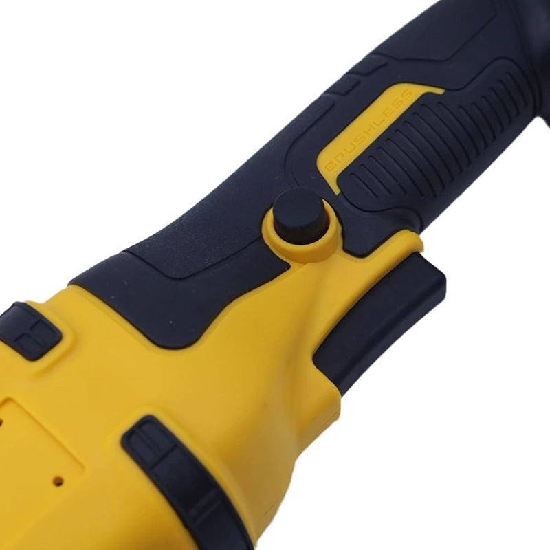 Dingwei kraftfull 18v 8a litium batteribastlöst vinkelkvarn