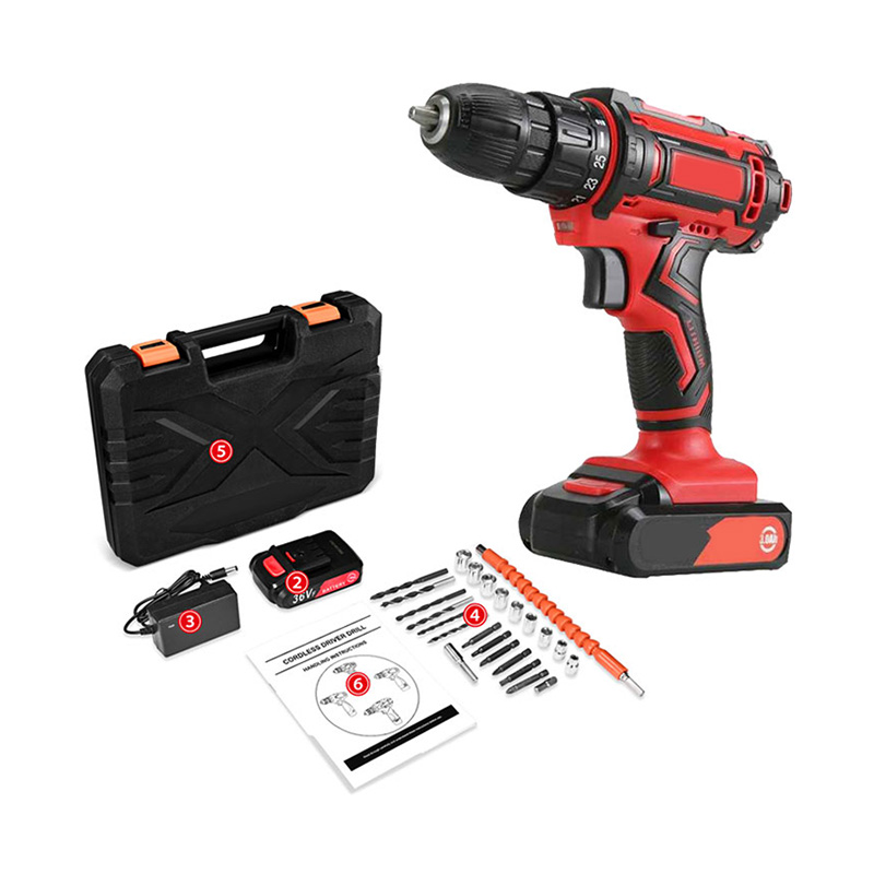 Dingwei multifunktionella Dewei Litium Electric Hand Drill