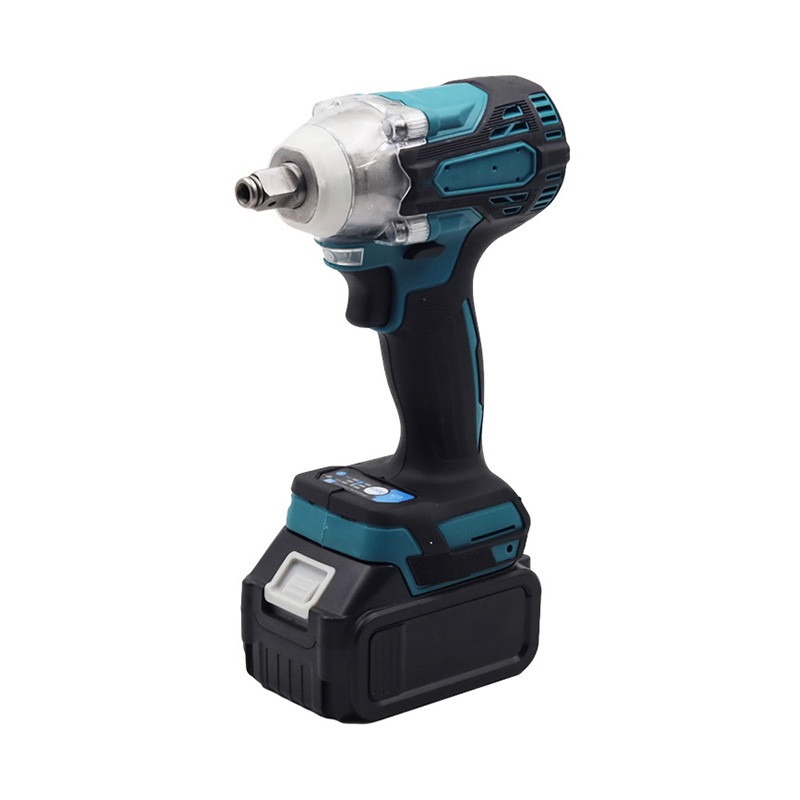 Dingwei 18V 350n Brushless Lithium Battery Wheel Spanny Set Electric Cordless Torque Impact Wrench